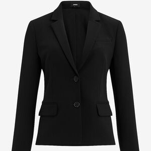 Express Black Women's Suit Jacket